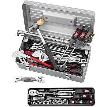 【中古】京都機械工具(KTC) ツールセット 工具セット (片開きケースタイプ) SK4441S