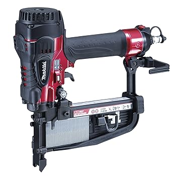 【中古】マキタ(MAKITA) AT1150HA 高圧フロアタッカ(赤)
