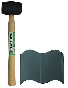 【中古】コンパル 根止めフェンス2 40枚組 ハンマー付