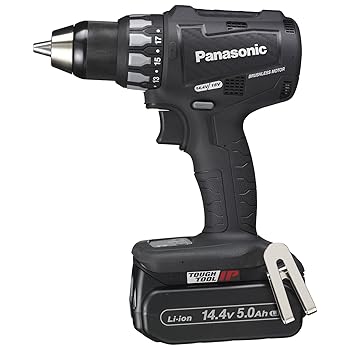 【中古】パナソニック 充電ドリルドライバー EZ74A2 デュアル( 14.4V/18V対応) 回転数設定機能 サイディングΦ80MM(18V時) IP56 14.4V大容量5.0AH電池パ