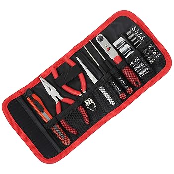 【中古】イーバリュー(E-VALUE) ミニツールセット 23PCS 家具の組み立て・メンテナンス用 EMT-23