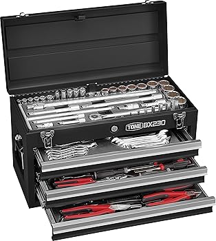 【中古】トネ(TONE) ツールセット TSX950BK 差込角9.5&12.7MM(3/8\