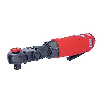 【中古】信濃機販 SHINANO エアーラチェットレンチ 9.5MM 首振り SI-1241A