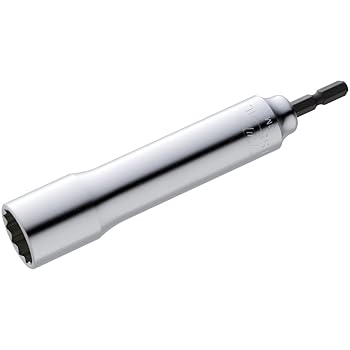 【中古】トップ工業 (TOP) 電動ドリル用 12角ソケットロングタイプ ビット 対辺21MM 12角仕様 ダブルナット脱着可能 ESS-21L 燕三条 日本製