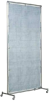 【中古】吉野 火花用衝立アルミパイプ 1×2 単体キャスター YS12SCA