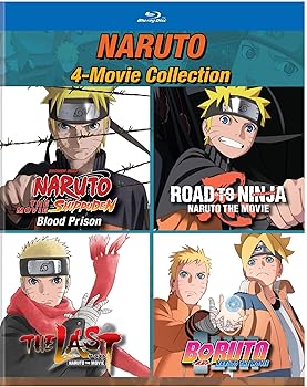 【中古】NARUTO: 4-MOVIE COLLECTION [BLU-RAY]