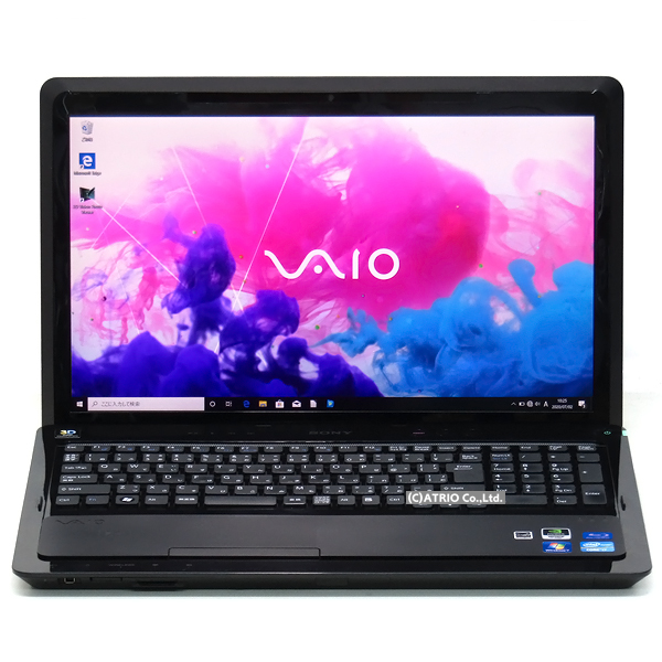 楽天市場 中古 大画面16インチ フルhd Sony Vaio Vpcf21zhj Core I7 qm 4コア 16gb Ssd480gb Windows10 Geforce Blu Ray テンキー 無線lan Webカメラ Bluetooth Libreoffice 中古パソコン ノートパソコン 本体 テレワーク 黒 ブラック 中古パソコンアトリオ