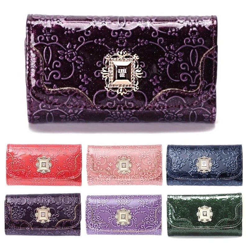 ANNA SUI アナスイ キーケース ルーミー 316902 レディース パープル ラベンダー ピンク ネイビー グリーン｜アトリウム