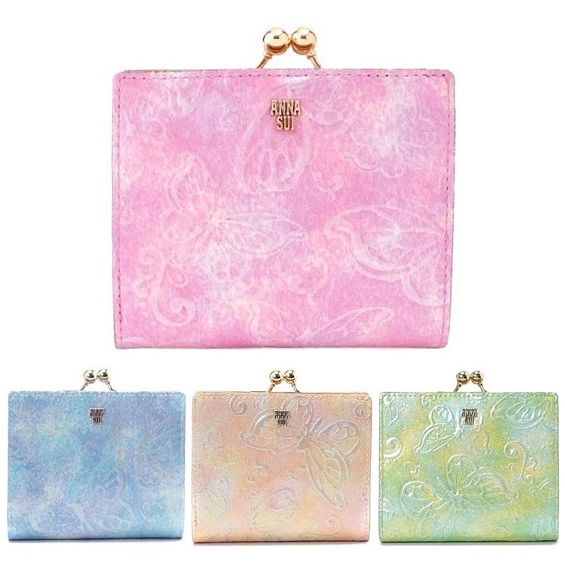 楽天市場】ANNA SUI アナスイ 財布 ローズハート 口金二つ折り財布