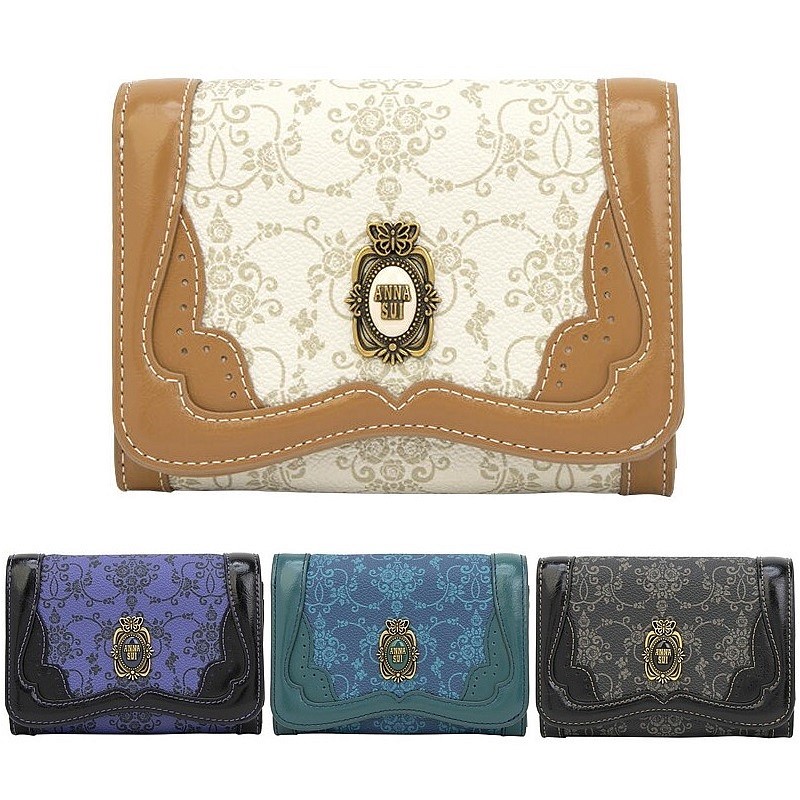 楽天市場】アナスイ ANNA SUI マジカルローズ 2つ折り 財布 内L