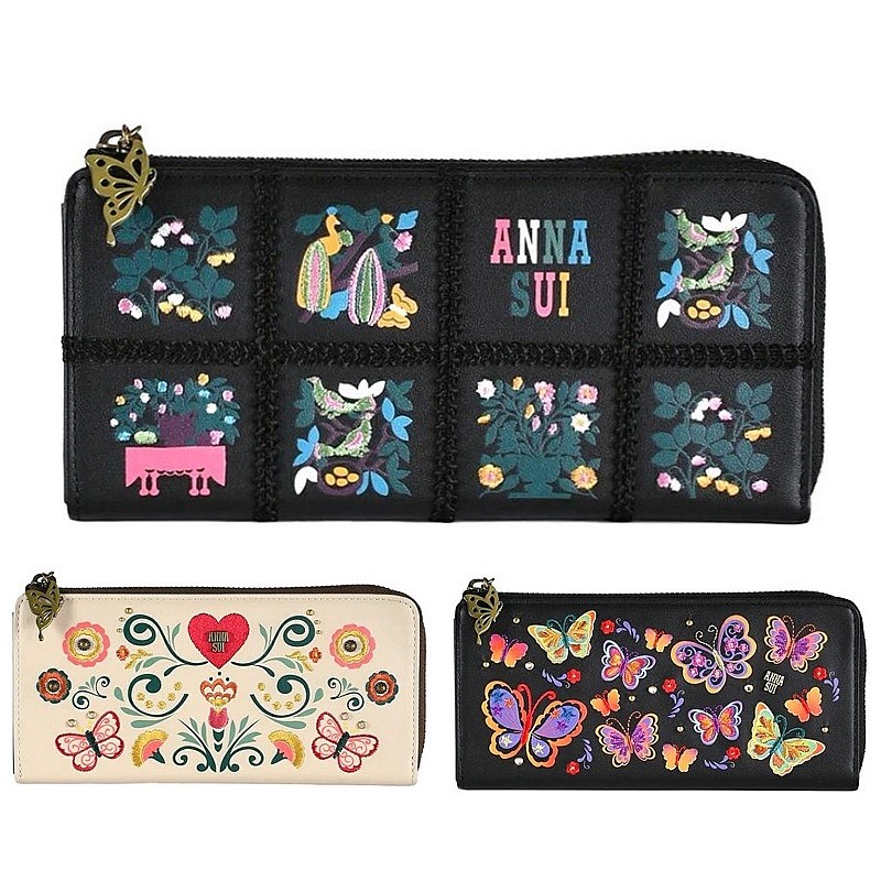 楽天市場】アナスイ ANNA SUI マジカルローズ 長財布 L字ファスナー長