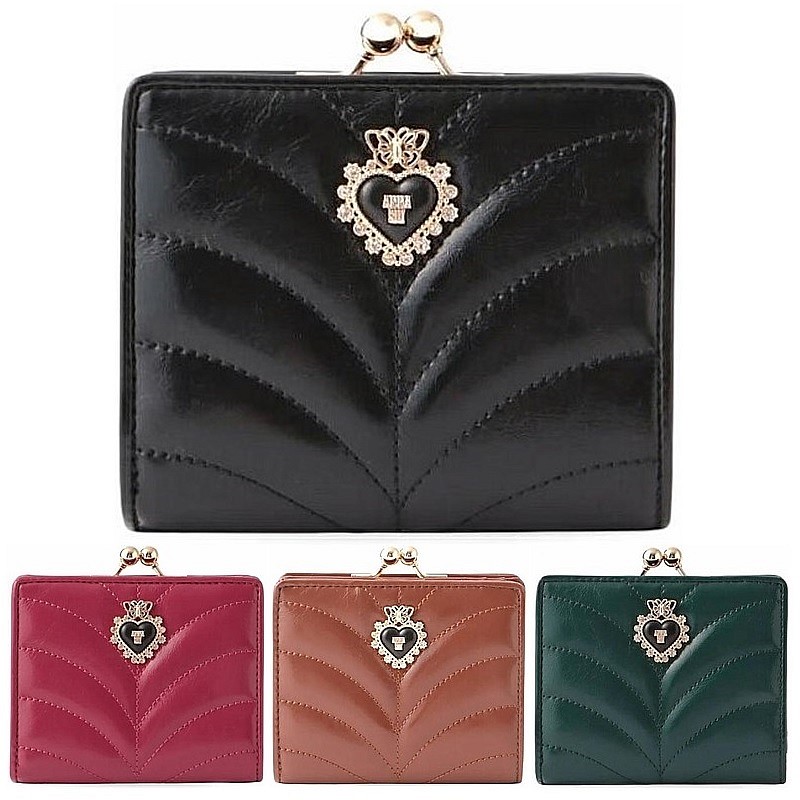 ANNA SUI アナスイ リーブル 折り財布 がま口 ANNA SUI アナスイ 二つ折り財布 がま口 レディース リーブル 317882