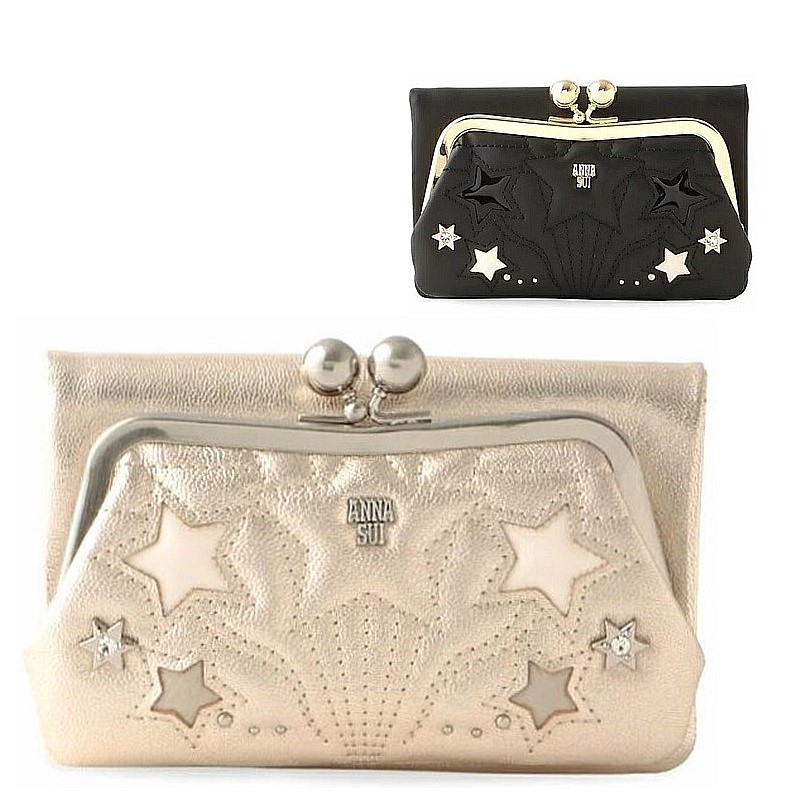 楽天市場】ANNA SUI アナスイ 財布 リーブル 口金二つ折り財布
