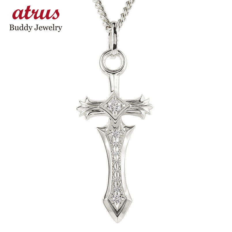 楽天市場】10金 ペンダントトップ ネックレス 喜平用 ダイヤモンド 剣