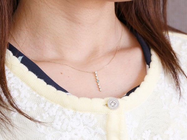 メーカー直送 プラチナ ネックレスペンダント アクアマリン