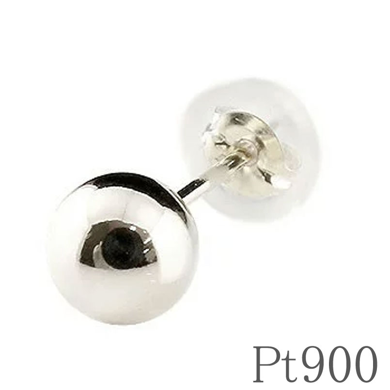 楽天市場】片耳 丸玉 ピアス 3mm レディース ホワイトゴールド