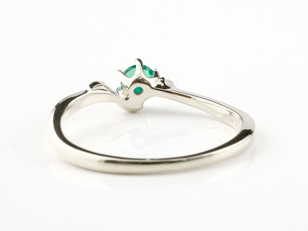 指輪 エンゲージリング イニシャル 名 S 婚約指輪 エメラルド ダイヤ 白いことゴールドk10文字 10先立つ物 5月影誕生石 流行 の 貨物輸送無料 Lgbtq 男女兼用 Colegiovictorhugo Cl