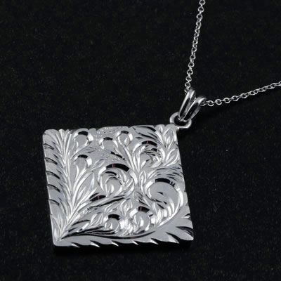 大人気商品 18金 送料無料 の シンプル 男性用 男性 人気 チェーン ハワイ トップホワイトゴールドk18 ハワイアンペンダント ネックレス メンズ ハワイアンジュエリー 18k m Socks Studio Com