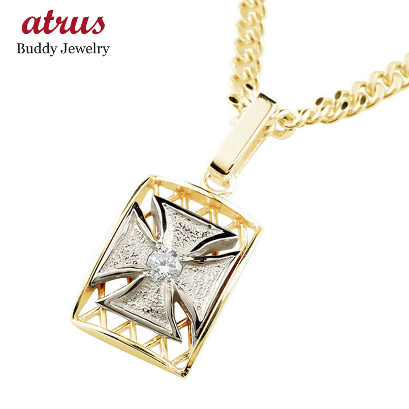 楽天市場】18金 ネックレス メンズ プラチナ ペンダントトップ