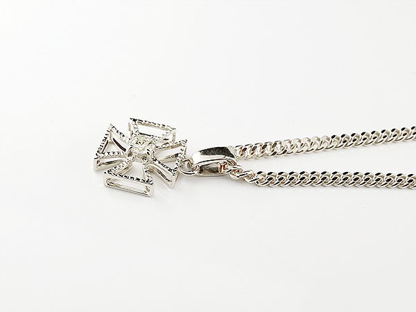 プラチナ ネックレス メンズ プレゼント ペンダントトップ 男性 喜平用 喜平 クロス 大粒 ライトブラウンダイヤ 一粒 0 30ct 十字架 Pt900 アイアンクロス 人気 コントラッド 東京 送料無料 人気激安