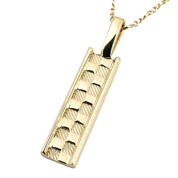 18K ゴールド ペンダントトップ 楽天市場】18金 ネックレス ペンダントトップ メンズ