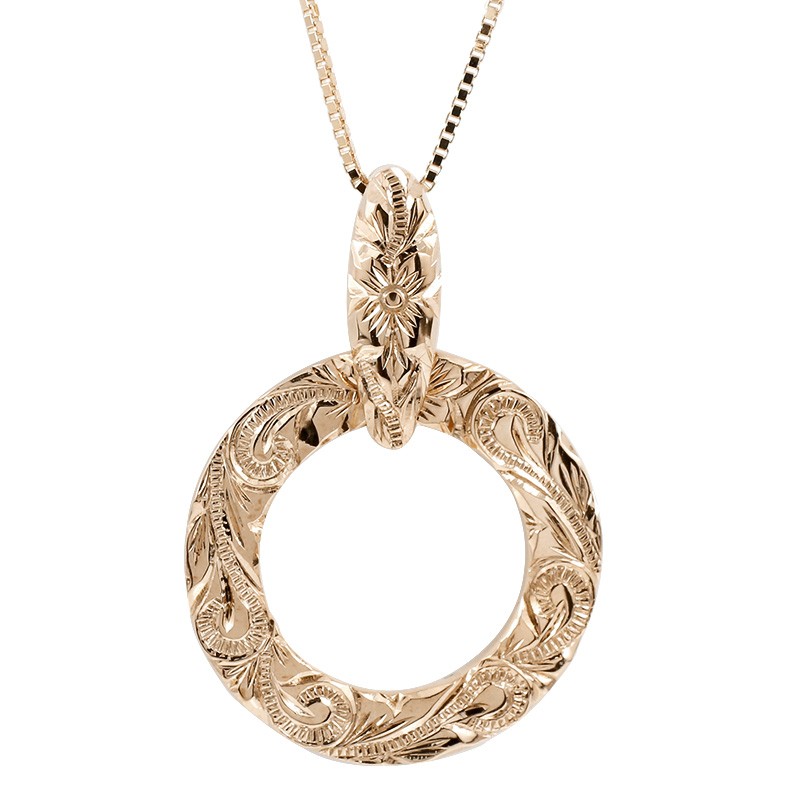 楽天市場】18金 ペンダント トップ ハワイアンジュエリー メンズ