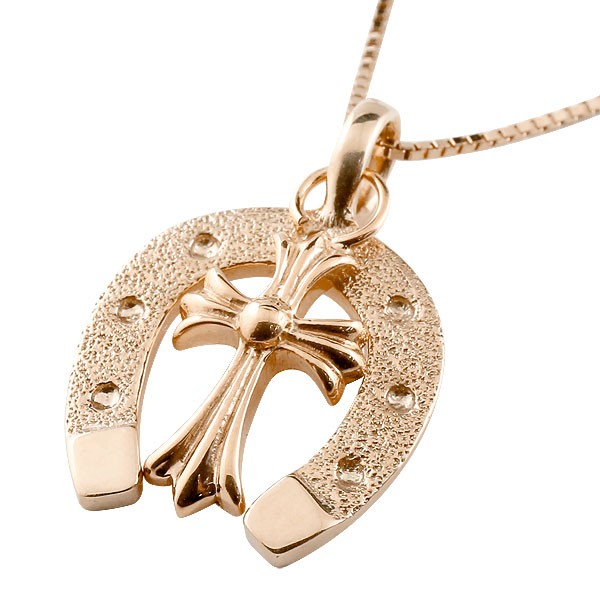 楽天市場】18金 ペンダント トップ メンズジュエリー 馬蹄 ピンク