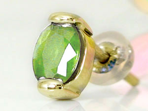 18金ピアス 片耳ピアス ペリドット スタッドピアス イエローゴールドk18 8月誕生石 宝石 18k ファーストピアス 緑の宝石 送料無料 Lgbtq ユニセックス 男女兼用 ユニセックス 片耳 ピアス 送料無料 もっと贅沢に 8月誕生石 Painandsleepcenter Com