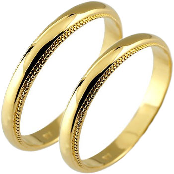 4℃ K18ゴールドリング　2点セット 楽天市場】【10%OFF】 ペアリング ゴールド 2個セット 人気 結婚