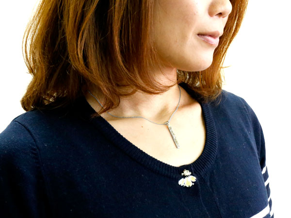 激安な プラチナ ネックレスペンダント ハワイアンジュエリーネックレス レディース ペンダント ミル打ちデザイン プレート チェーン 人気