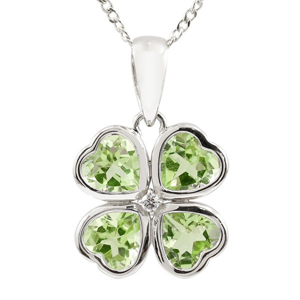ランキングや新製品 ネックレス ペンダント プラチナ ネックレス プラチナネックレス ペリドット ダイヤモンド ダイヤクローバー ペンダント チェーン 人気 8月誕生石 Pt900 レディース 宝石 四葉 送料無料 の トップ Pascasarjana Unsrat Ac Id