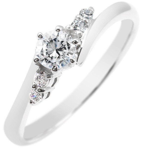 Pt950 プラチナ ダイヤモンド リング 11号 婚約指輪 プラチナ ダイヤモンド 一粒 リング シンプル Pt950