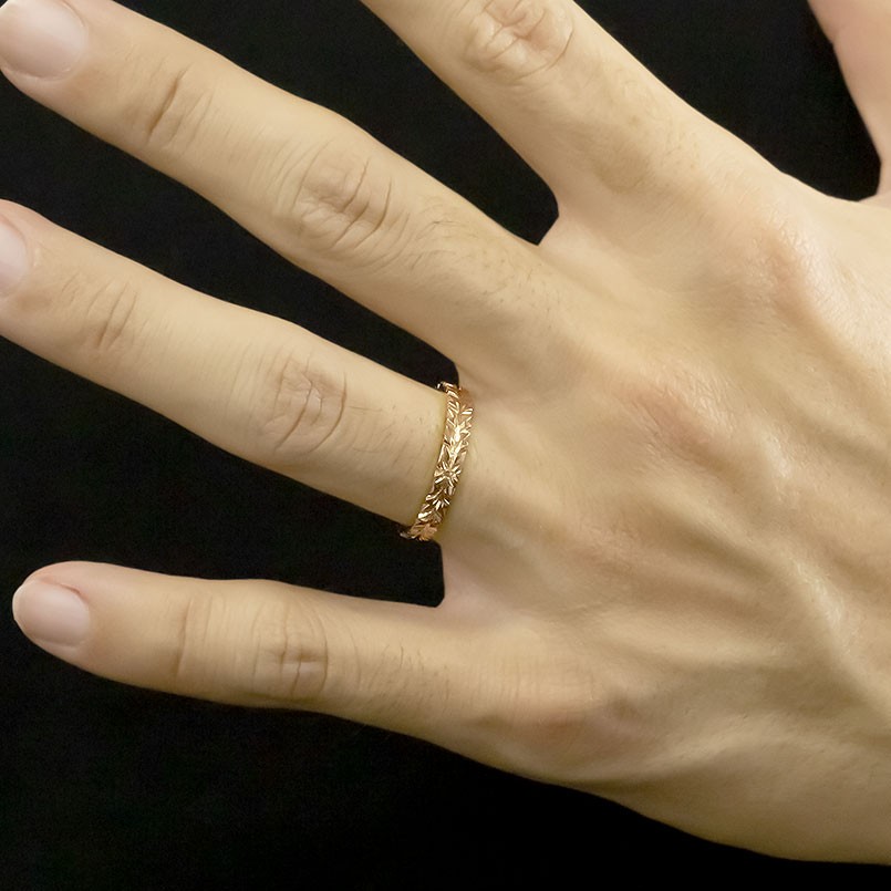 オールノット 結婚指輪 ペアリング ペア ダイヤモンド イエローゴールドk10 マリッジリング カットリング 菱形 k10 10金 宝石 送料無料  通販