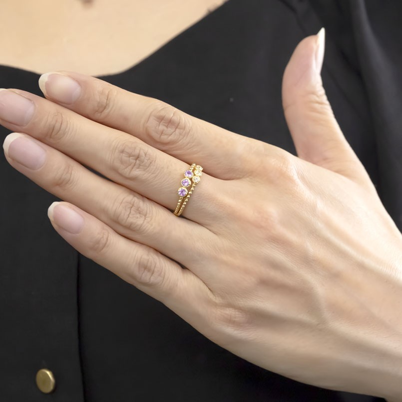 最大53％オフ！ 婚約 指輪 18金 リング レディース ダイヤモンド