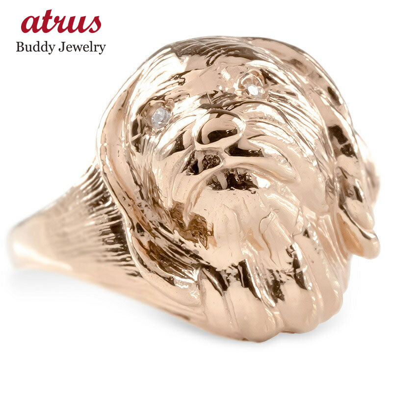 楽天市場】BOGY&LEO ボギーアンドレオ ドッグ モチーフ ダイヤ リング