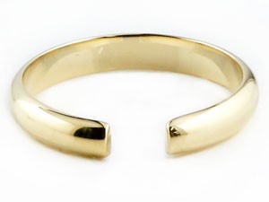 ポイント10倍 トゥリング トゥーリング イエローゴールドk18 新入荷　流行 甲丸 地金リング k18 18k YG 送料無料 18金 2.3 史上最も激安 ユニセックス 最短納期 宝石なし 男女兼用 ストレート LGBTQ