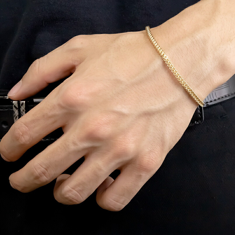 通信販売 18cm K18 中空 シンプル 地金 ブレス 18金 送料無料 男性 男性用 イエローゴールドk18 ゴールド ブレスレット 18k メンズ メンズジュエリー アクセサリー