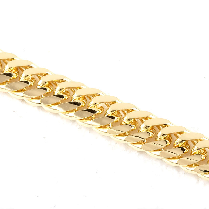 あす楽 18金 ブレスレット メンズ 喜平 オーバル 造幣局検定刻印付 18cm 9g イエローゴールドk18 中折式金具 キヘイチェーン 地金 ブレス 18k K18 の 送料無料 人気 Mapsun Net