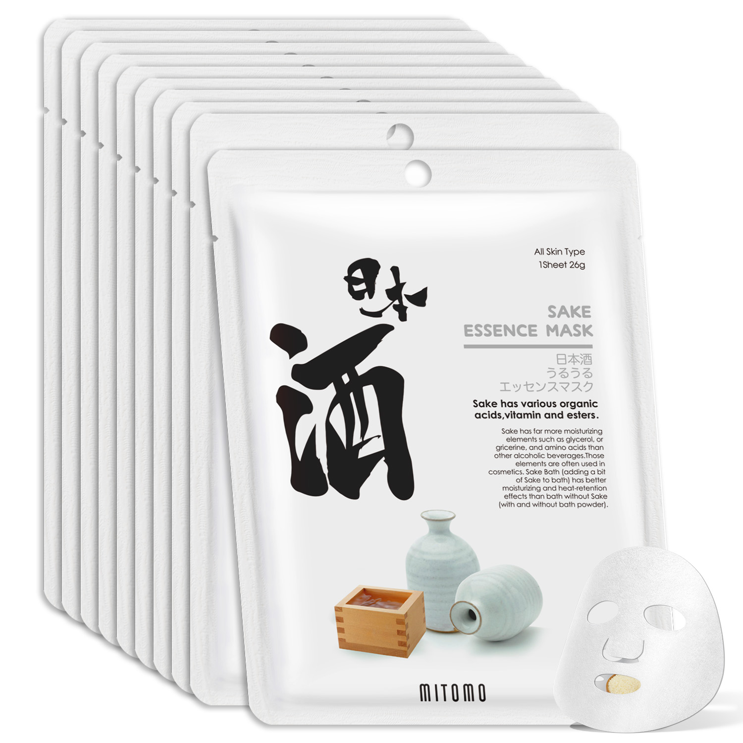 楽天市場】美友 ミトモ うるうる612 10枚入り 日本酒 ニホンシュ