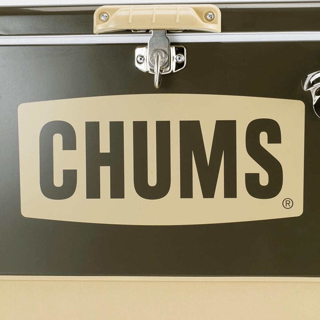 Chums チャムス チャムススチールクーラーボックス54l Chums Steel Cooler Box 54l キャンプ アウトドア Ch62 12 Salon Raquet De