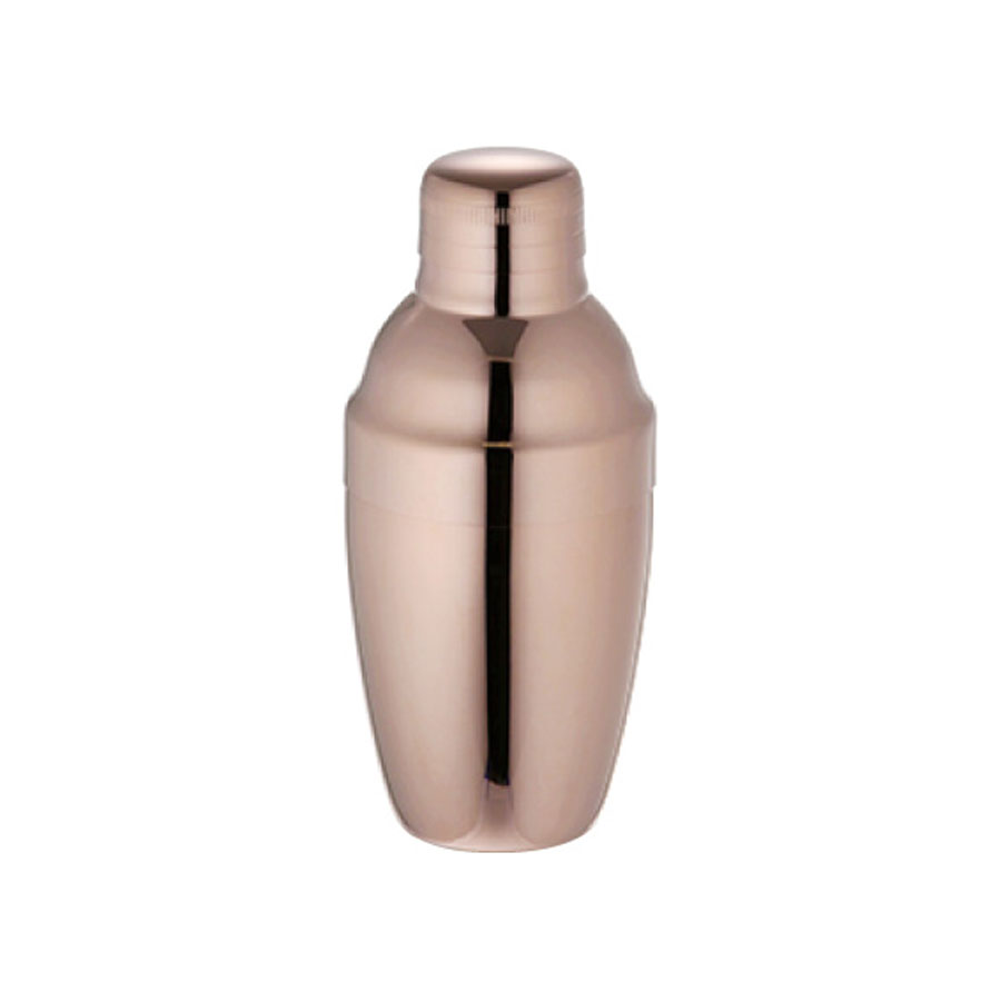 カクテルシェーカー　250ml　ピンクゴールド　520006　スタンダードカクテルシェーカー