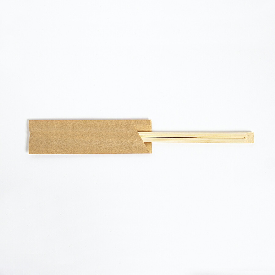 無地箸袋+箸 5型ハカマ(未晒袋)+竹天削9寸 別注白無地箸製作 5,000膳 ※北海道・沖縄・離島 貨物輸送別途 MZCS-022