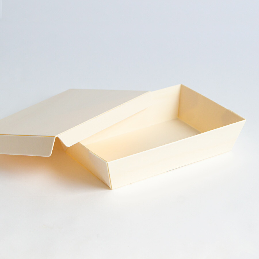 ポプラBOX　折箱1合(本体+平フタ)　200個セット　※北海道・沖縄・離島 送料別途　POPLAR-5040set｜atta店 15,800円