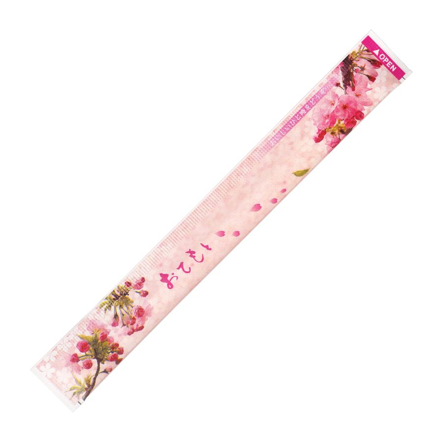 紙立ちふさがる箸(桜柄) アスペン元禄8寸 楊枝入り口・入口 4,000膳 立ちふさがる箸四季さくら ※北海道・沖縄・離島 貨物輸送別途 KPCS-CK-1