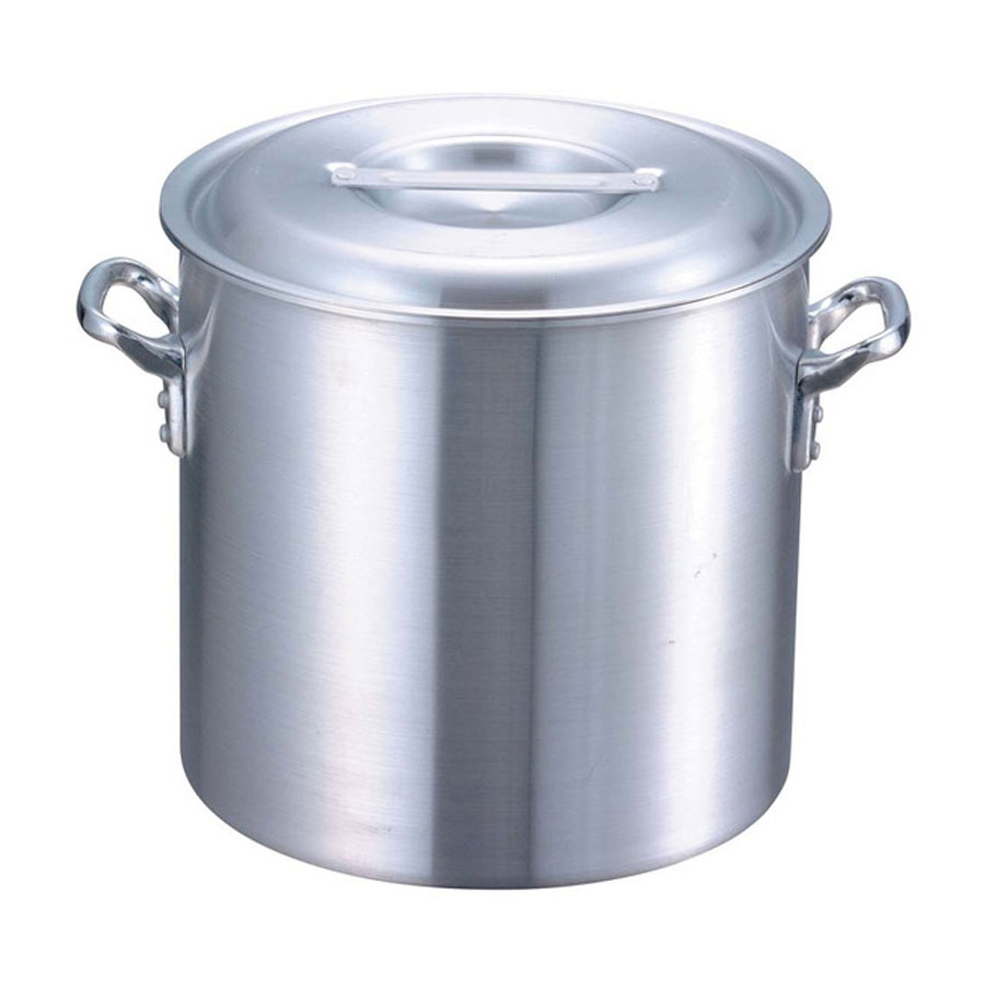 楽天市場】EBM アルミ プロシェフ IH 半寸胴鍋（目盛付）24cm