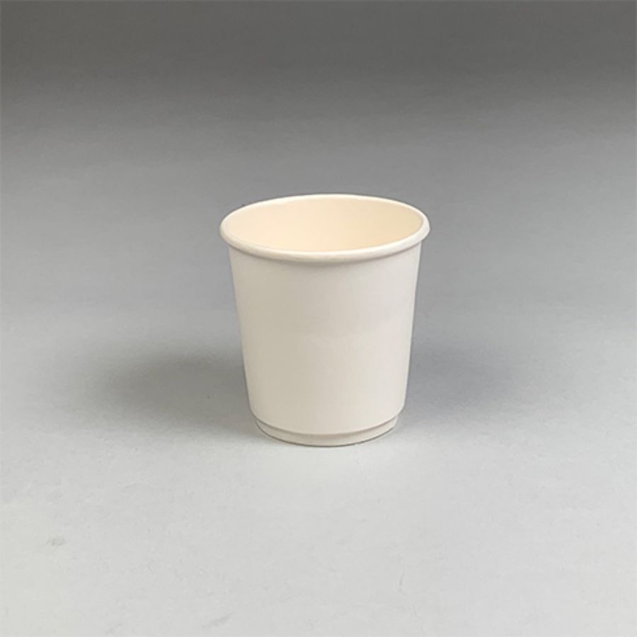 断熱二重紙コップ(ホワイト) 120ml(4オンス) 62mm口径 1,000個 ※沖縄・離島 送料別途 BMT-132|atta店
