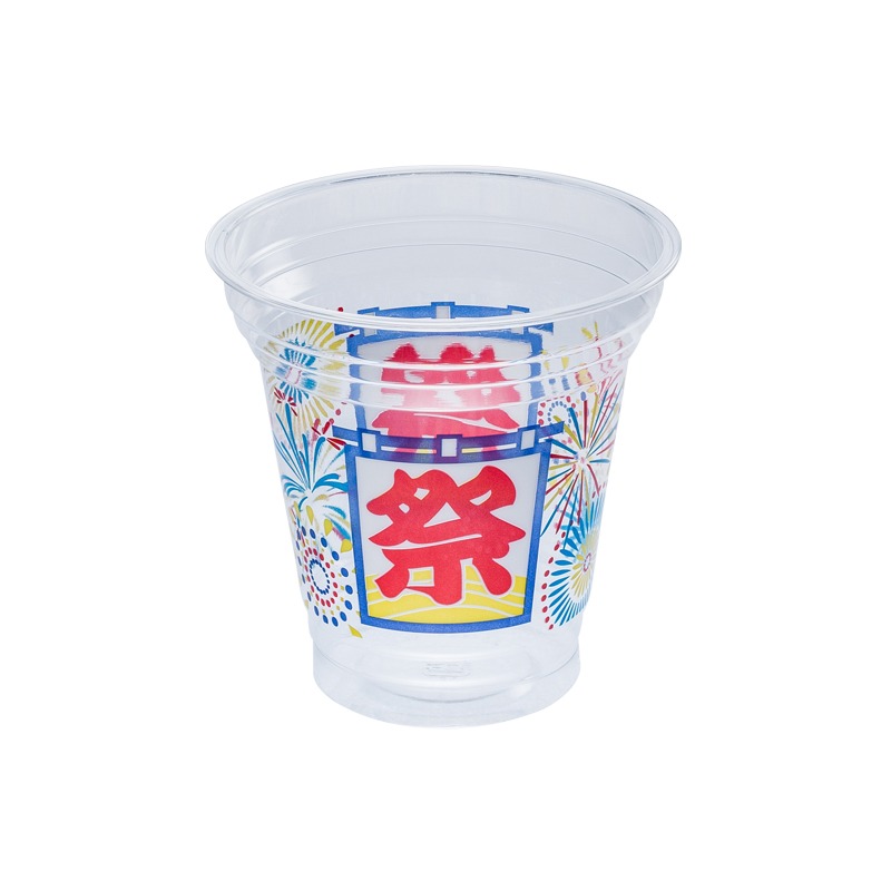 プラスチックカップ　360ml(10オンス)　96mm口径 1,000個 (PET製)　花火　※北海道・沖縄・離島 送料別途 ※個人宅配送不可 （東名化学）