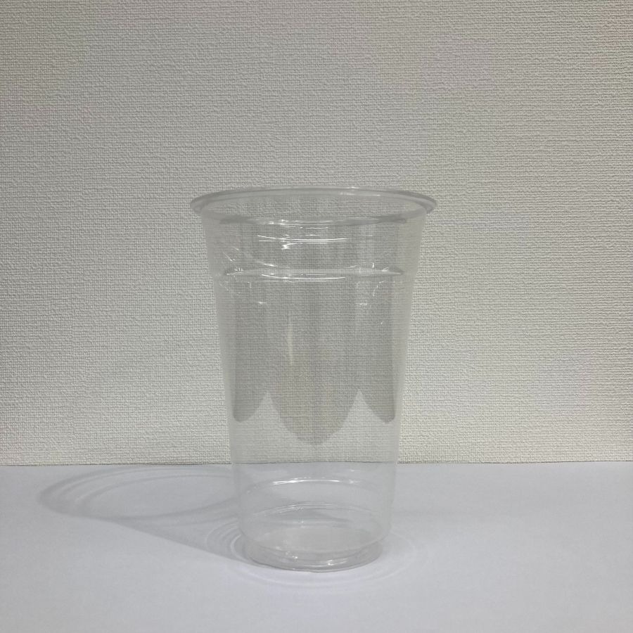 バイオペットコップ　580ml (18オンス)　98mm口径 1,000個　(バイオPET製) HF98-18 ※沖縄・離島 送料別途 (赤松化成)
