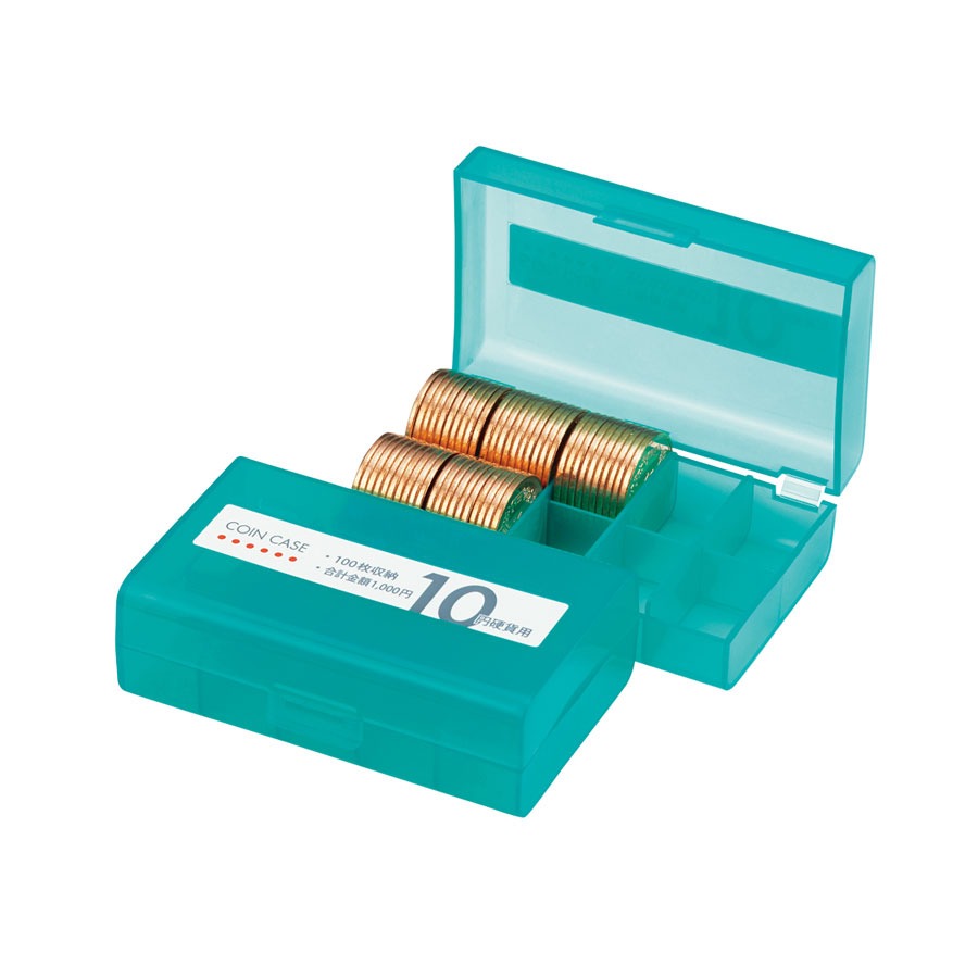 楽天市場】コインケースセット 6種類硬貨用 M-915 オープン工業 業務用硬貨入れ : atta楽天市場店