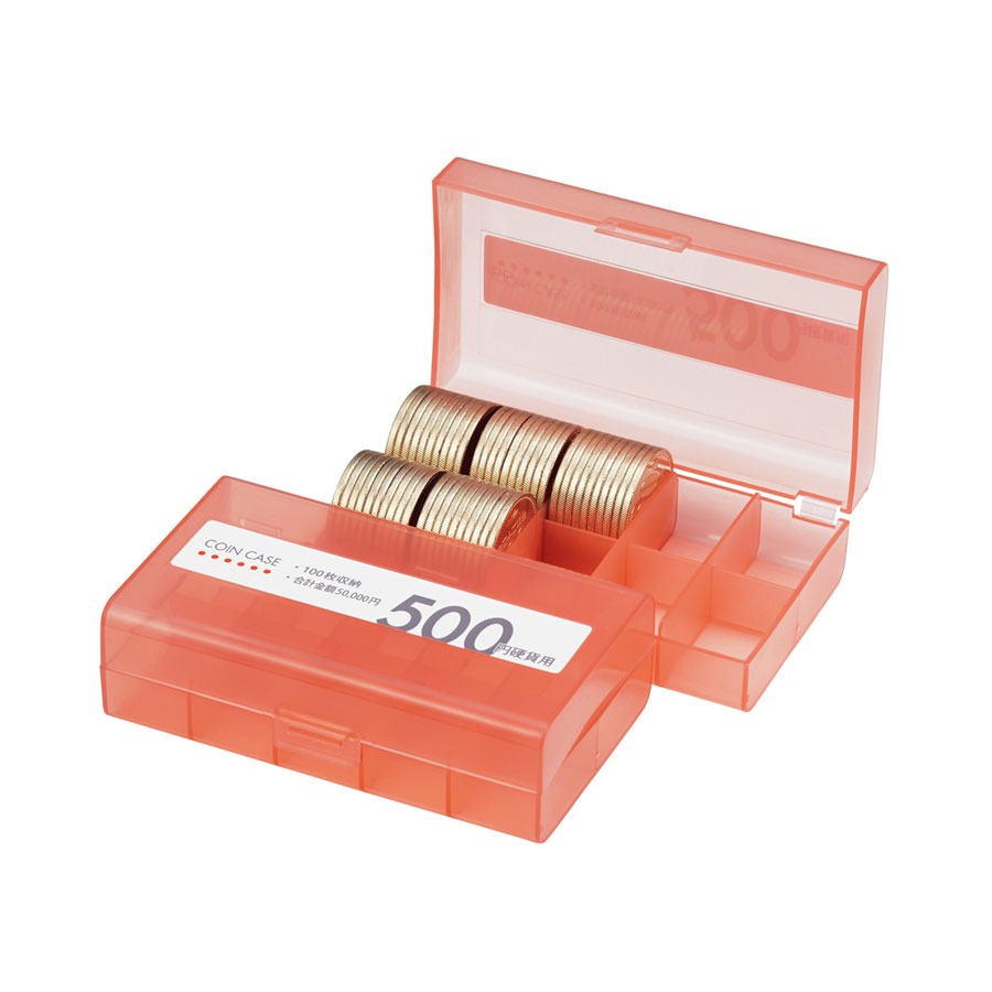 楽天市場】コインケースセット 6種類硬貨用 M-915 オープン工業 業務用硬貨入れ : atta楽天市場店